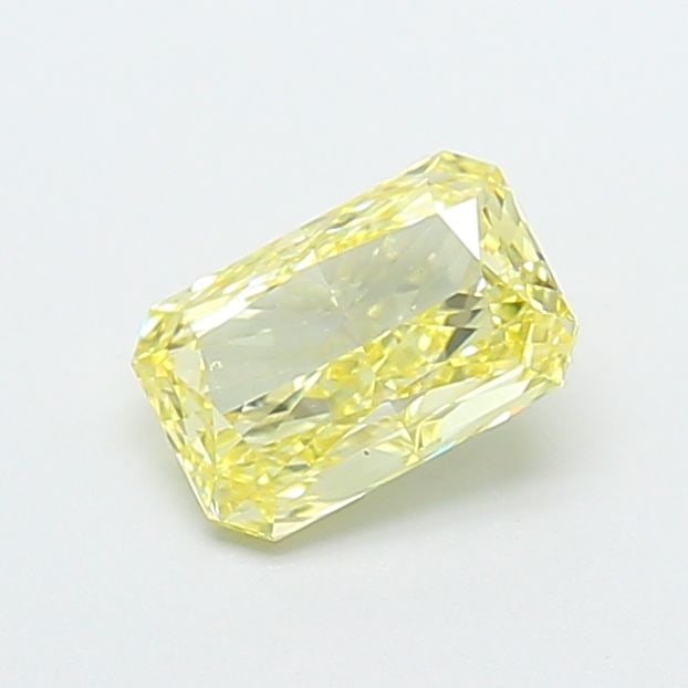 Loose Diamond - RADIANT 1.0ct Fancy Vivid Yellow VS1: Loose Diamond - RADIANT 1.0ct Fancy Vivid Yellow VS1 Source: This is a real non-mined Diamond that has been grown in a lab Shape: RADIANT Carats: 1.0 Color: Fancy Vivid Yellow Certification: NONE Vide