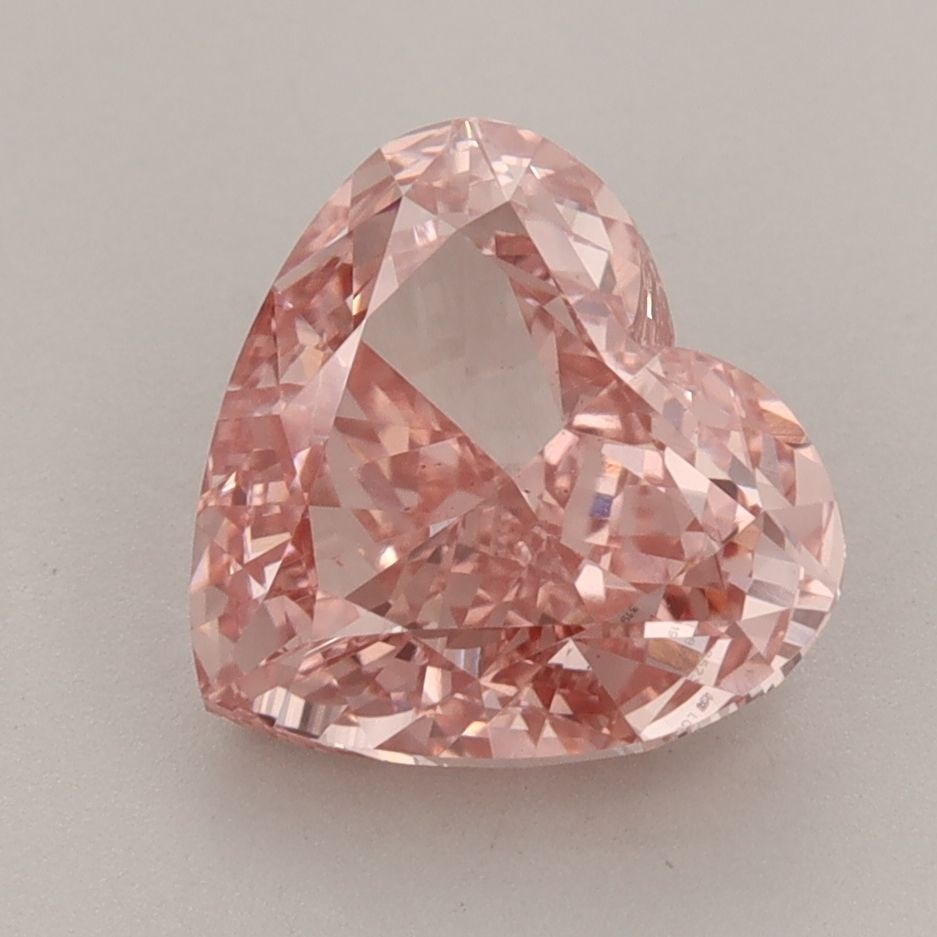 Loose Diamond - HEART 3.07ct Fancy Vivid Pink VS2: Loose Diamond - HEART 3.07ct Fancy Vivid Pink VS2 Source: This is a real non-mined Diamond that has been grown in a lab Shape: HEART Carats: 3.07 Color: Fancy Vivid Pink Certification: IGI Video: