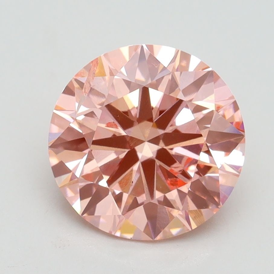 Loose Diamond - ROUND 2.51ct Fancy Intense Pink SI2: Loose Diamond - ROUND 2.51ct Fancy Intense Pink SI2 Source: This is a real non-mined Diamond that has been grown in a lab Shape: ROUND Carats: 2.51 Color: Fancy Intense Pink Certification: IGI Video: