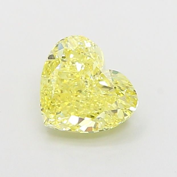 Loose Diamond - HEART 1.71ct Fancy Intense Yellow VS1: Loose Diamond - HEART 1.71ct Fancy Intense Yellow VS1 Source: This is a real non-mined Diamond that has been grown in a lab Shape: HEART Carats: 1.71 Color: Fancy Intense Yellow Certification: IGI Vid