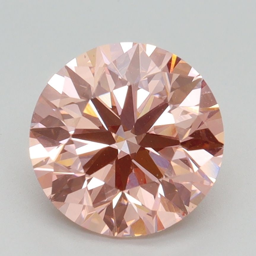 Loose Diamond - ROUND 2.7ct Fancy Intense Pink VS1: Loose Diamond - ROUND 2.7ct Fancy Intense Pink VS1 Source: This is a real non-mined Diamond that has been grown in a lab Shape: ROUND Carats: 2.7 Color: Fancy Intense Pink Certification: IGI Video: