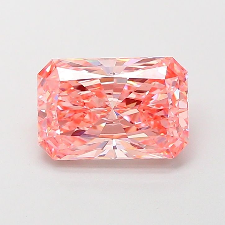 Loose Diamond - RADIANT 3.07ct Fancy Vivid Pink VS1: Loose Diamond - RADIANT 3.07ct Fancy Vivid Pink VS1 Source: This is a real non-mined Diamond that has been grown in a lab Shape: RADIANT Carats: 3.07 Color: Fancy Vivid Pink Certification: IGI The Dia