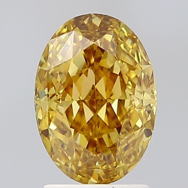 Loose Diamond - OVAL 2.01ct Fancy Vivid Yellow VS1: Loose Diamond - OVAL 2.01ct Fancy Vivid Yellow VS1 Source: This is a real non-mined Diamond that has been grown in a lab Shape: OVAL Carats: 2.01 Color: Fancy Vivid Yellow Certification: NONE Video: