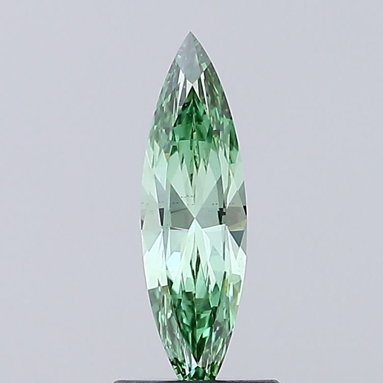 Loose Diamond - MARQUISE 0.69ct Fancy Vivid Green VS2: Loose Diamond - MARQUISE 0.69ct Fancy Vivid Green VS2 Source: This is a real non-mined Diamond that has been grown in a lab Shape: MARQUISE Carats: 0.69 Color: Fancy Vivid Green Certification: IGI Vid