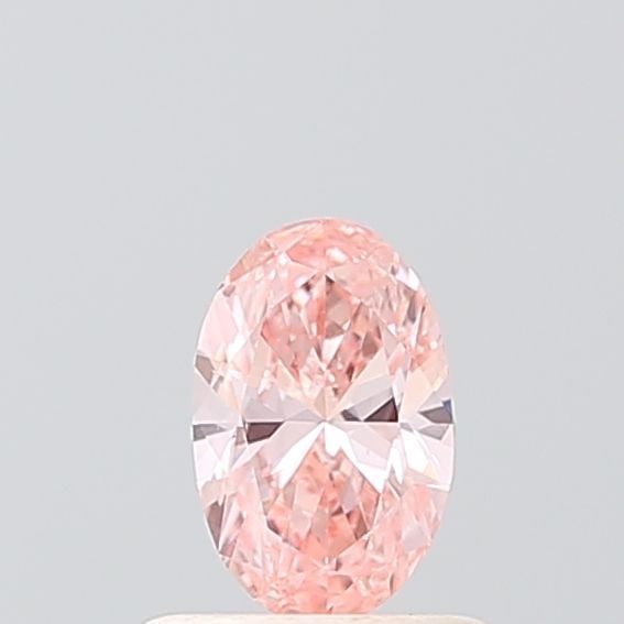 Loose Diamond - OVAL 0.5ct Fancy Vivid Pink VS1: Loose Diamond - OVAL 0.5ct Fancy Vivid Pink VS1 Source: This is a real non-mined Diamond that has been grown in a lab Shape: OVAL Carats: 0.5 Color: Fancy Vivid Pink Certification: IGI Video: