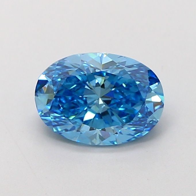 Loose Diamond - OVAL 1.5ct Fancy Vivid Blue VS1: Loose Diamond - OVAL 1.5ct Fancy Vivid Blue VS1 Source: This is a real non-mined Diamond that has been grown in a lab Shape: OVAL Carats: 1.5 Color: Fancy Vivid Blue Certification: IGI Video: