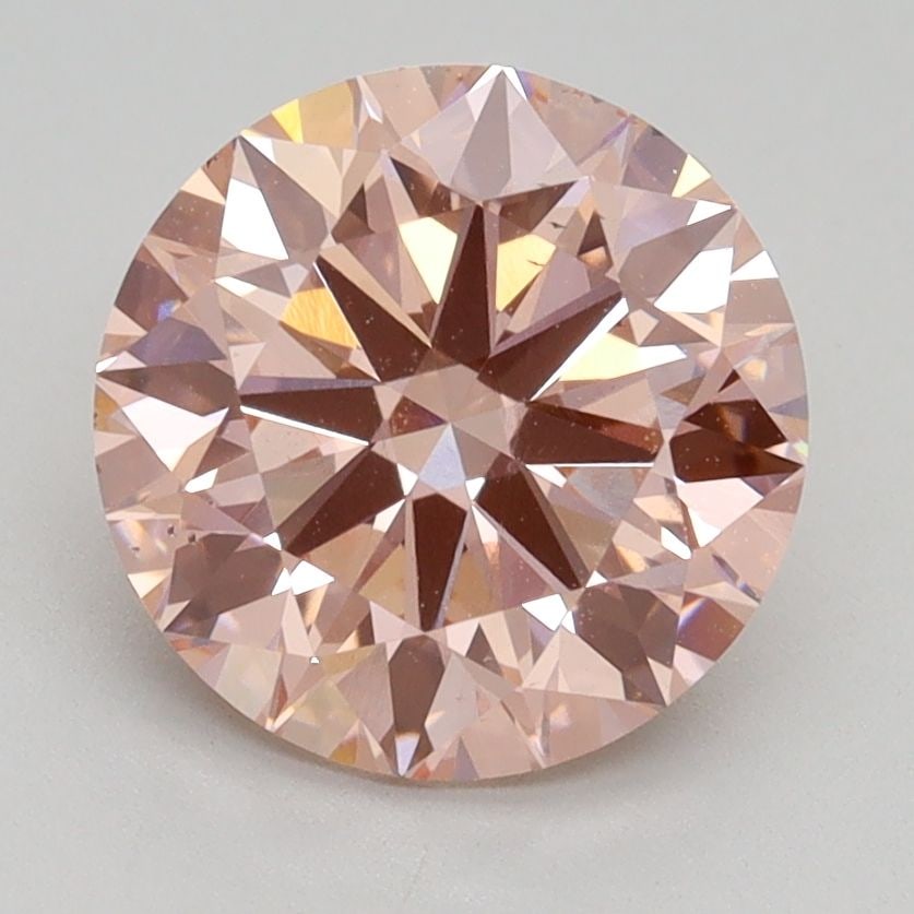 Loose Diamond - ROUND 2.56ct Fancy Intense Pink VS2: Loose Diamond - ROUND 2.56ct Fancy Intense Pink VS2 Source: This is a real non-mined Diamond that has been grown in a lab Shape: ROUND Carats: 2.56 Color: Fancy Intense Pink Certification: IGI Video: