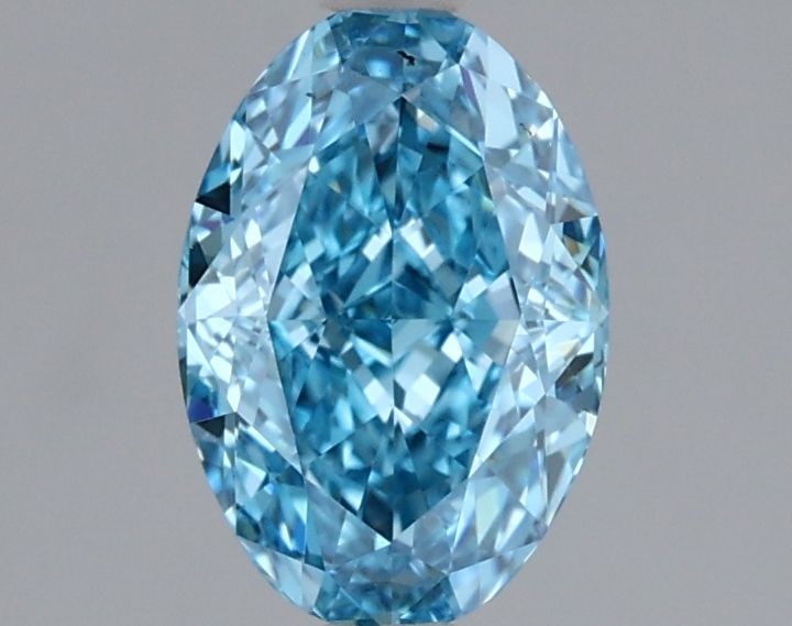 Loose Diamond - OVAL 1.03ct Blue VS1: Loose Diamond - OVAL 1.03ct Blue VS1 Source: This is a real non-mined Diamond that has been grown in a lab Shape: OVAL Carats: 1.03 Color: Blue Certification: NONE Video: