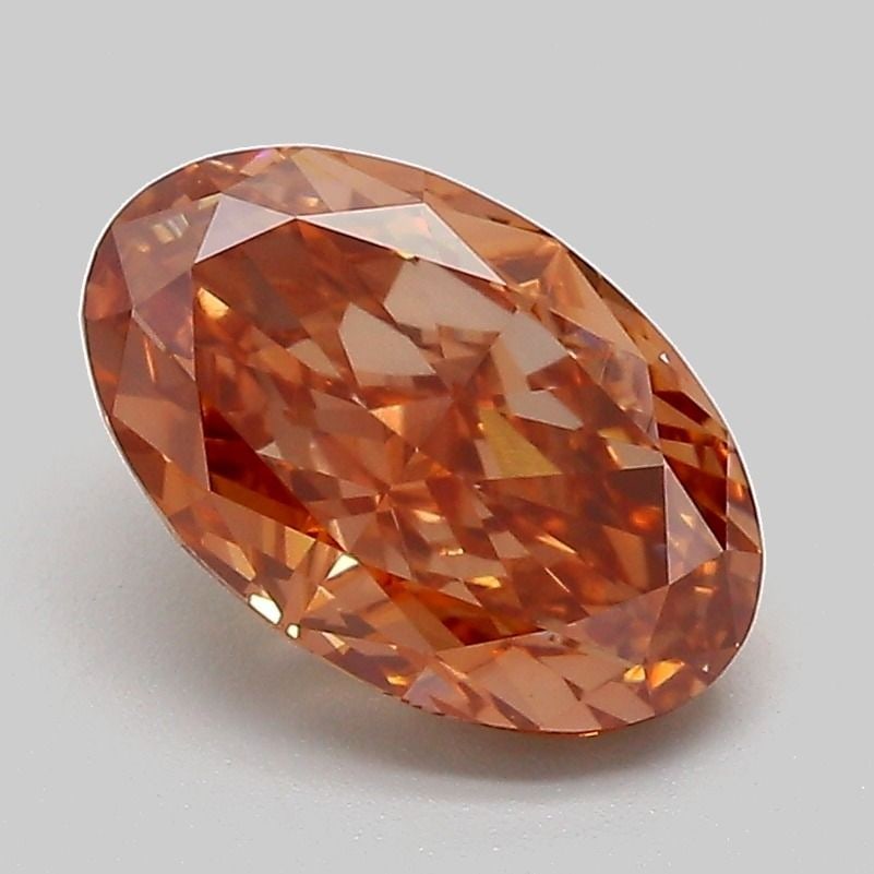 Loose Diamond - OVAL 2.1ct Fancy Brown VS1: Loose Diamond - OVAL 2.1ct Fancy Brown VS1 Source: This is a real non-mined Diamond that has been grown in a lab Shape: OVAL Carats: 2.1 Color: Fancy Brown Certification: IGI Video: