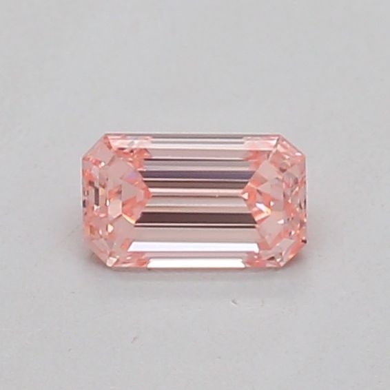 Loose Diamond - EMERALD 0.2ct Fancy Intense Pink VS1: Loose Diamond - EMERALD 0.2ct Fancy Intense Pink VS1 Source: This is a real non-mined Diamond that has been grown in a lab Shape: EMERALD Carats: 0.2 Color: Fancy Intense Pink Certification: IGI The D