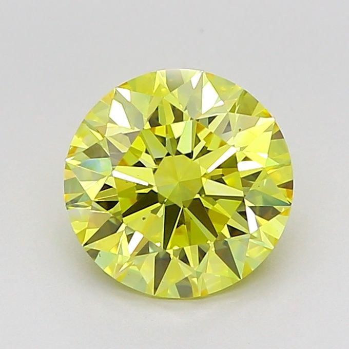 Ideal Loose Diamond - ROUND 2.0ct Fancy Vivid Yellow VVS2: Ideal Loose Diamond - ROUND 2.0ct Fancy Vivid Yellow VVS2 Source: This is a real non-mined Diamond that has been grown in a lab Shape: ROUND Carats: 2.0 Color: Fancy Vivid Yellow Certification: IGI Vi