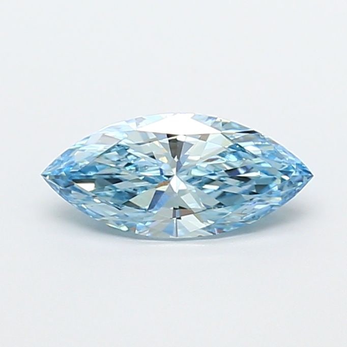 Loose Diamond - MARQUISE 1.0ct Fancy Vivid Blue VS1: Loose Diamond - MARQUISE 1.0ct Fancy Vivid Blue VS1 Source: This is a real non-mined Diamond that has been grown in a lab Shape: MARQUISE Carats: 1.0 Color: Fancy Vivid Blue Certification: IGI Video: