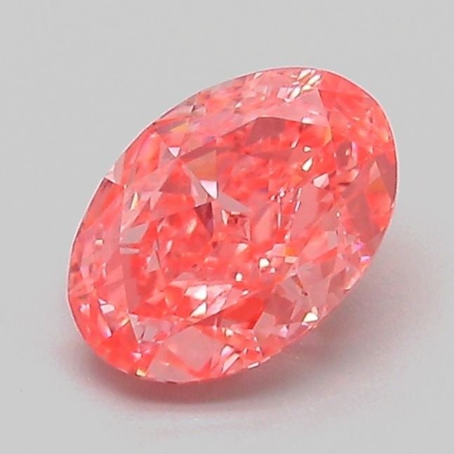 Loose Diamond - OVAL 1.09ct Fancy Vivid Pink VVS2: Loose Diamond - OVAL 1.09ct Fancy Vivid Pink VVS2 Source: This is a real non-mined Diamond that has been grown in a lab Shape: OVAL Carats: 1.09 Color: Fancy Vivid Pink Certification: IGI Video: