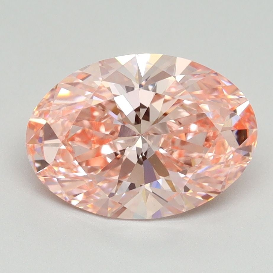 Loose Diamond - OVAL 2.24ct Fancy Vivid Pink VVS2: Loose Diamond - OVAL 2.24ct Fancy Vivid Pink VVS2 Source: This is a real non-mined Diamond that has been grown in a lab Shape: OVAL Carats: 2.24 Color: Fancy Vivid Pink Certification: IGI Video:
