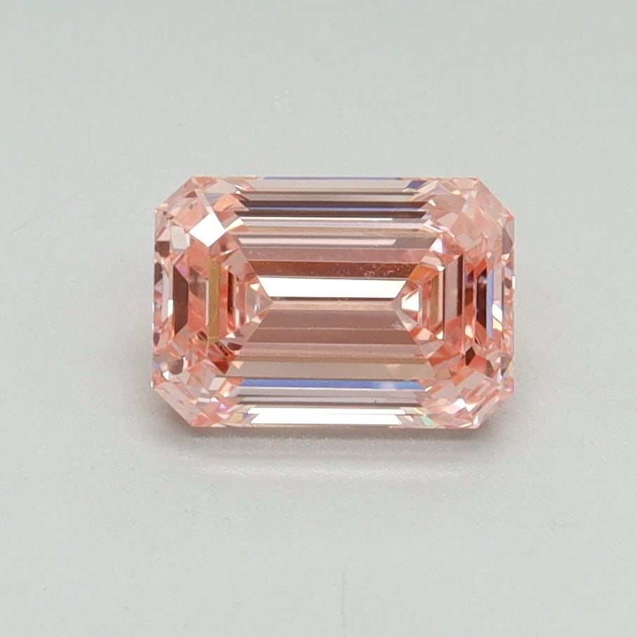 Loose Diamond - EMERALD 1.02ct Fancy Vivid Pink VVS2: Loose Diamond - EMERALD 1.02ct Fancy Vivid Pink VVS2 Source: This is a real non-mined Diamond that has been grown in a lab Shape: EMERALD Carats: 1.02 Color: Fancy Vivid Pink Certification: IGI Video: