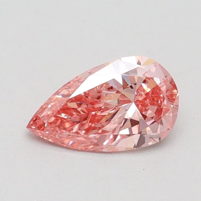 Loose Diamond - PEAR 0.5ct Fancy Intense Pink SI1: Loose Diamond - PEAR 0.5ct Fancy Intense Pink SI1 Source: This is a real non-mined Diamond that has been grown in a lab Shape: PEAR Carats: 0.5 Color: Fancy Intense Pink Certification: IGI Video: