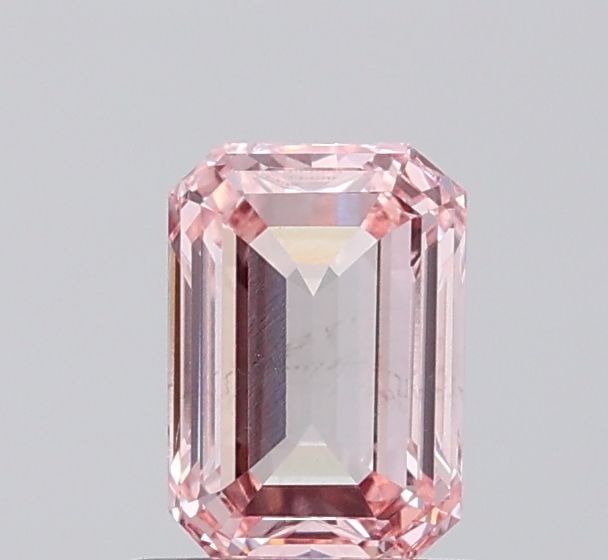 Loose Diamond - EMERALD 1.0ct Fancy Pink VS2: Loose Diamond - EMERALD 1.0ct Fancy Pink VS2 Source: This is a real non-mined Diamond that has been grown in a lab Shape: EMERALD Carats: 1.0 Color: Fancy Pink Certification: IGI Video:
