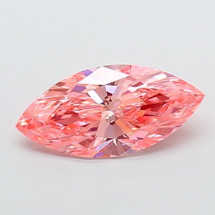 Loose Diamond - MARQUISE 3.1ct Fancy Vivid Pink VS1: Loose Diamond - MARQUISE 3.1ct Fancy Vivid Pink VS1 Source: This is a real non-mined Diamond that has been grown in a lab Shape: MARQUISE Carats: 3.1 Color: Fancy Vivid Pink Certification: IGI Video: