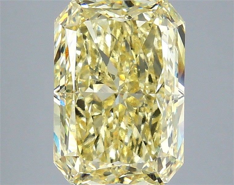 Loose Diamond - RADIANT 4.57ct Fancy Intense Yellow VVS2: Loose Diamond - RADIANT 4.57ct Fancy Intense Yellow VVS2 Source: This is a real non-mined Diamond that has been grown in a lab Shape: RADIANT Carats: 4.57 Color: Fancy Intense Yellow Certification: IG