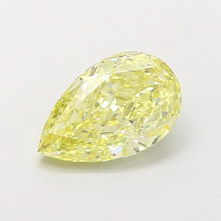 Loose Diamond - PEAR 1.27ct Fancy Yellow VVS1: Loose Diamond - PEAR 1.27ct Fancy Yellow VVS1 Source: This is a real non-mined Diamond that has been grown in a lab Shape: PEAR Carats: 1.27 Color: Fancy Yellow Certification: IGI Video: