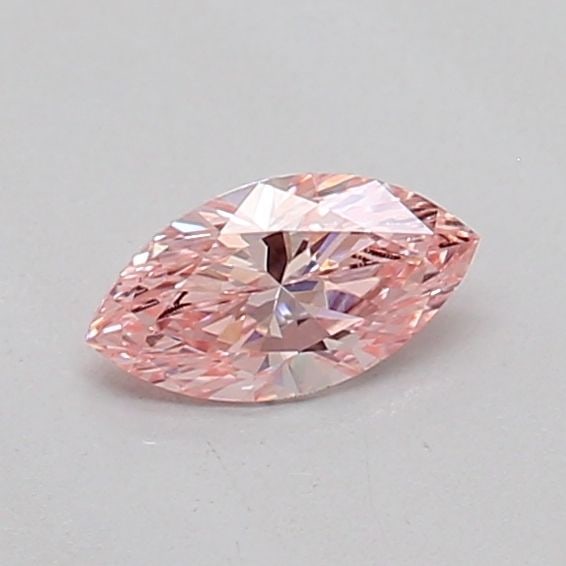 Loose Diamond - MARQUISE 0.16ct Fancy Vivid Pink VVS2: Loose Diamond - MARQUISE 0.16ct Fancy Vivid Pink VVS2 Source: This is a real non-mined Diamond that has been grown in a lab Shape: MARQUISE Carats: 0.16 Color: Fancy Vivid Pink Certification: IGI The 