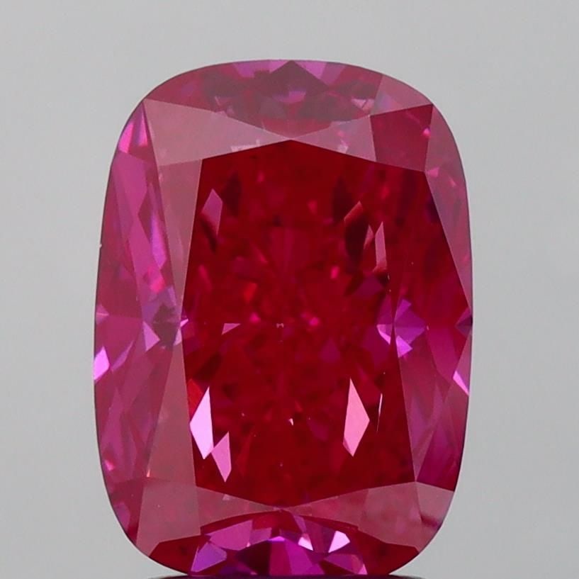 Loose Diamond - CUSHION MODIFIED 2.22ct Fancy Vivid Pink VS1: Loose Diamond - CUSHION MODIFIED 2.22ct Fancy Vivid Pink VS1 Source: This is a real non-mined Diamond that has been grown in a lab Shape: CUSHION MODIFIED Carats: 2.22 Color: Fancy Vivid Pink Certific