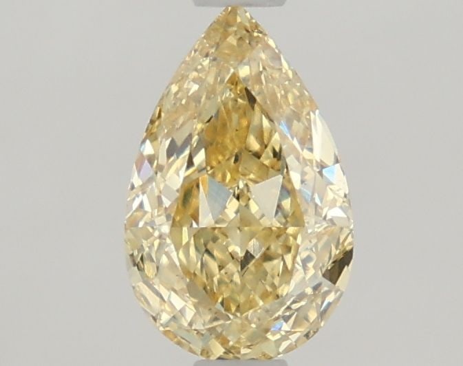 Loose Diamond - PEAR 1.03ct Fancy Intense Yellow VS1: Loose Diamond - PEAR 1.03ct Fancy Intense Yellow VS1 Source: This is a real non-mined Diamond that has been grown in a lab Shape: PEAR Carats: 1.03 Color: Fancy Intense Yellow Certification: IGI Video