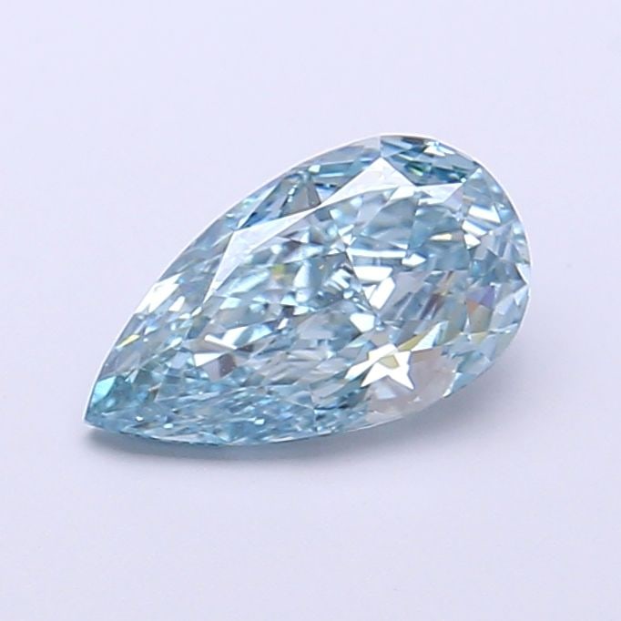 Loose Diamond - PEAR 1.03ct Fancy Vivid Blue VS1: Loose Diamond - PEAR 1.03ct Fancy Vivid Blue VS1 Source: This is a real non-mined Diamond that has been grown in a lab Shape: PEAR Carats: 1.03 Color: Fancy Vivid Blue Certification: IGI Video: