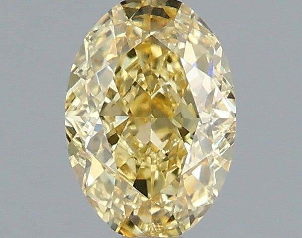 Loose Diamond - OVAL 1.03ct Fancy Intense Yellow VVS2: Loose Diamond - OVAL 1.03ct Fancy Intense Yellow VVS2 Source: This is a real non-mined Diamond that has been grown in a lab Shape: OVAL Carats: 1.03 Color: Fancy Intense Yellow Certification: IGI Vide