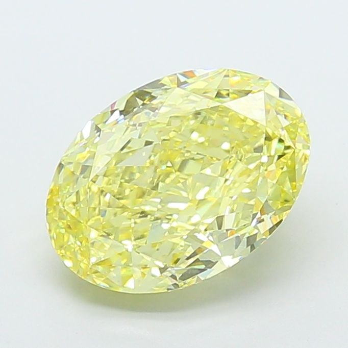 Loose Diamond - OVAL 7.05ct Fancy Intense Yellow VVS2: Loose Diamond - OVAL 7.05ct Fancy Intense Yellow VVS2 Source: This is a real non-mined Diamond that has been grown in a lab Shape: OVAL Carats: 7.05 Color: Fancy Intense Yellow Certification: IGI Vide