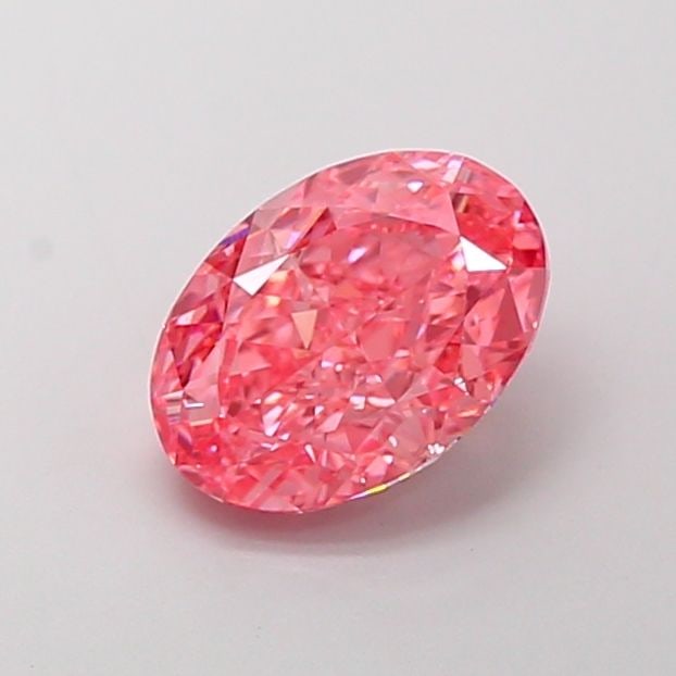 Loose Diamond - OVAL 2.52ct Fancy Vivid Pink VVS2: Loose Diamond - OVAL 2.52ct Fancy Vivid Pink VVS2 Source: This is a real non-mined Diamond that has been grown in a lab Shape: OVAL Carats: 2.52 Color: Fancy Vivid Pink Certification: IGI Video: