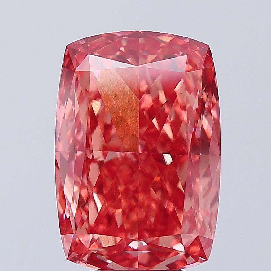 Loose Diamond - CUSHION MODIFIED 7.08ct Fancy Vivid Pink VS1: Loose Diamond - CUSHION MODIFIED 7.08ct Fancy Vivid Pink VS1 Source: This is a real non-mined Diamond that has been grown in a lab Shape: CUSHION MODIFIED Carats: 7.08 Color: Fancy Vivid Pink Certific