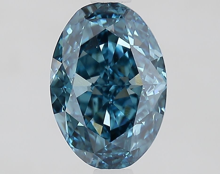 Loose Diamond - OVAL 1.81ct Fancy Vivid Blue VVS2: Loose Diamond - OVAL 1.81ct Fancy Vivid Blue VVS2 Source: This is a real non-mined Diamond that has been grown in a lab Shape: OVAL Carats: 1.81 Color: Fancy Vivid Blue Certification: IGI Video: