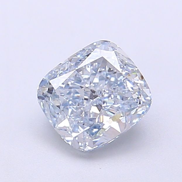 Loose Diamond - CUSHION MODIFIED 1.01ct Fancy Blue VVS2: Loose Diamond - CUSHION MODIFIED 1.01ct Fancy Blue VVS2 Source: This is a real non-mined Diamond that has been grown in a lab Shape: CUSHION MODIFIED Carats: 1.01 Color: Fancy Blue Certification: IGI 