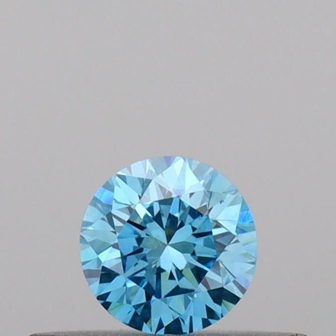 Loose Diamond - ROUND 0.22ct Fancy Vivid Blue VS2: Loose Diamond - ROUND 0.22ct Fancy Vivid Blue VS2 Source: This is a real non-mined Diamond that has been grown in a lab Shape: ROUND Carats: 0.22 Color: Fancy Vivid Blue Certification: IGI Video: