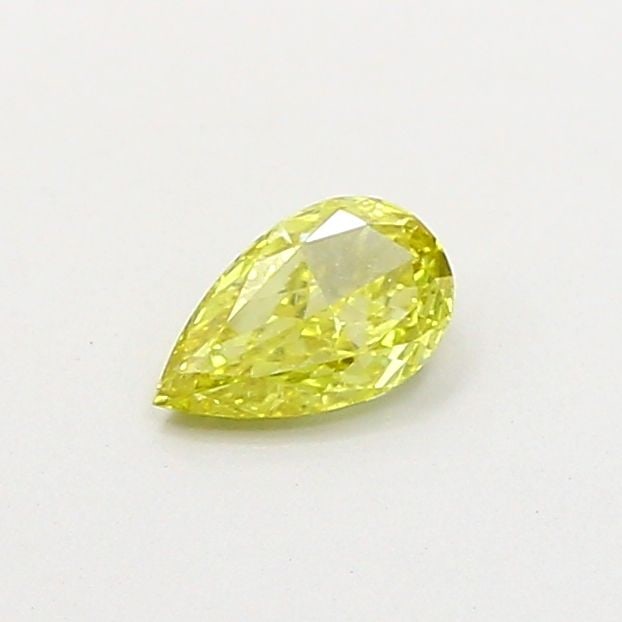 Loose Diamond - PEAR 0.25ct Fancy Vivid Yellow VS1: Loose Diamond - PEAR 0.25ct Fancy Vivid Yellow VS1 Source: This is a real non-mined Diamond that has been grown in a lab Shape: PEAR Carats: 0.25 Color: Fancy Vivid Yellow Certification: NONE Video: