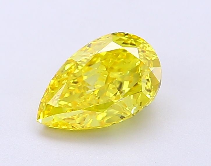 Loose Diamond - PEAR 1.13ct Fancy Vivid Yellow VS1: Loose Diamond - PEAR 1.13ct Fancy Vivid Yellow VS1 Source: This is a real non-mined Diamond that has been grown in a lab Shape: PEAR Carats: 1.13 Color: Fancy Vivid Yellow Certification: IGI Video: