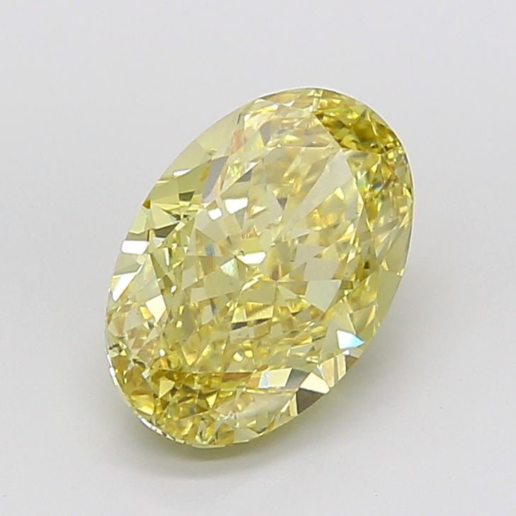 Loose Diamond - OVAL 5.04ct Fancy Intense Yellow VS2: Loose Diamond - OVAL 5.04ct Fancy Intense Yellow VS2 Source: This is a real non-mined Diamond that has been grown in a lab Shape: OVAL Carats: 5.04 Color: Fancy Intense Yellow Certification: IGI Video