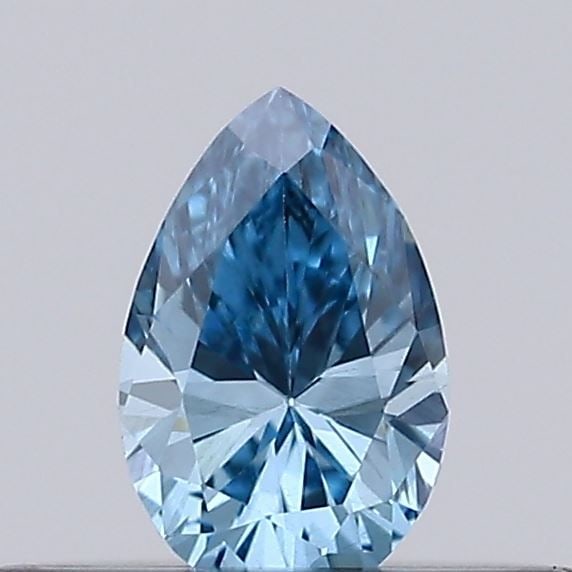 Loose Diamond - PEAR 0.17ct Fancy Vivid Blue VS1: Loose Diamond - PEAR 0.17ct Fancy Vivid Blue VS1 Source: This is a real non-mined Diamond that has been grown in a lab Shape: PEAR Carats: 0.17 Color: Fancy Vivid Blue Certification: IGI Video: