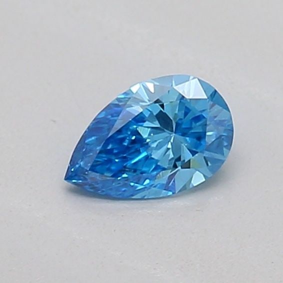 Loose Diamond - PEAR 0.15ct Fancy Vivid Blue VS1: Loose Diamond - PEAR 0.15ct Fancy Vivid Blue VS1 Source: This is a real non-mined Diamond that has been grown in a lab Shape: PEAR Carats: 0.15 Color: Fancy Vivid Blue Certification: IGI Video: