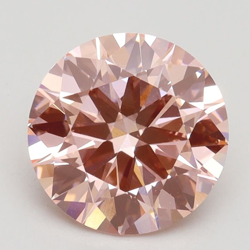 Loose Diamond - ROUND 2.33ct Fancy Intense Pink VS1: Loose Diamond - ROUND 2.33ct Fancy Intense Pink VS1 Source: This is a real non-mined Diamond that has been grown in a lab Shape: ROUND Carats: 2.33 Color: Fancy Intense Pink Certification: IGI Video: