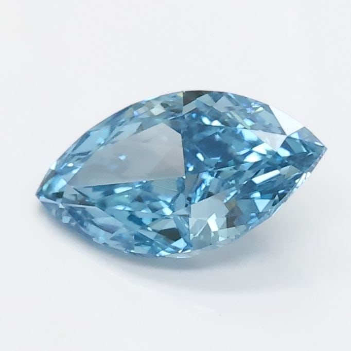 Loose Diamond - MARQUISE 0.71ct Blue VS1: Loose Diamond - MARQUISE 0.71ct Blue VS1 Source: This is a real non-mined Diamond that has been grown in a lab Shape: MARQUISE Carats: 0.71 Color: Blue Certification: NONE Video: