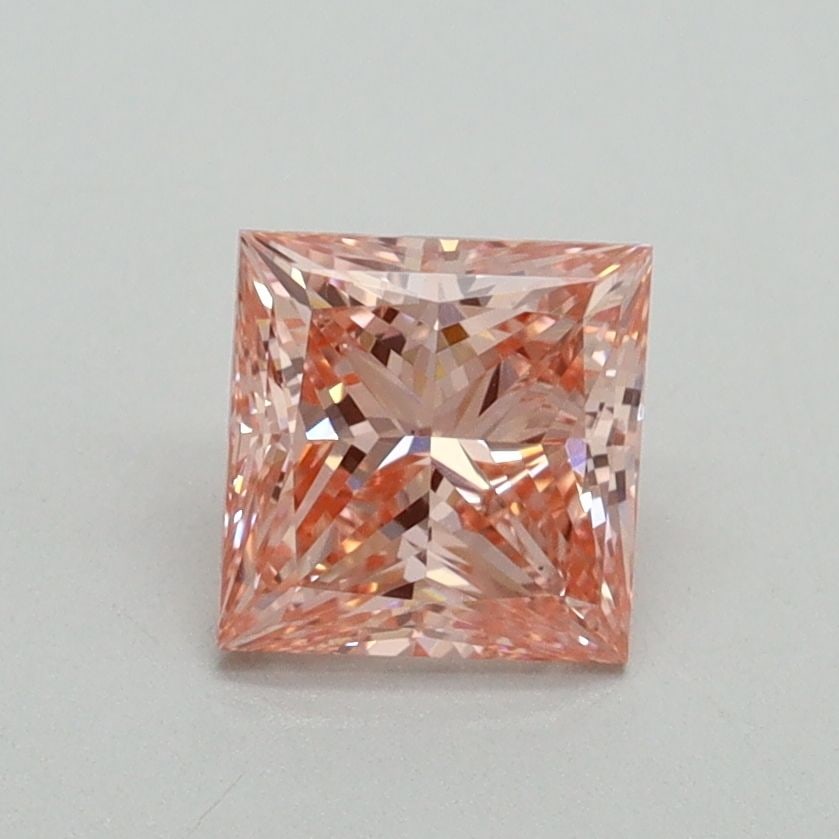 Loose Diamond - PRINCESS 1.01ct Fancy Intense Pink VS1 (1 of 1)