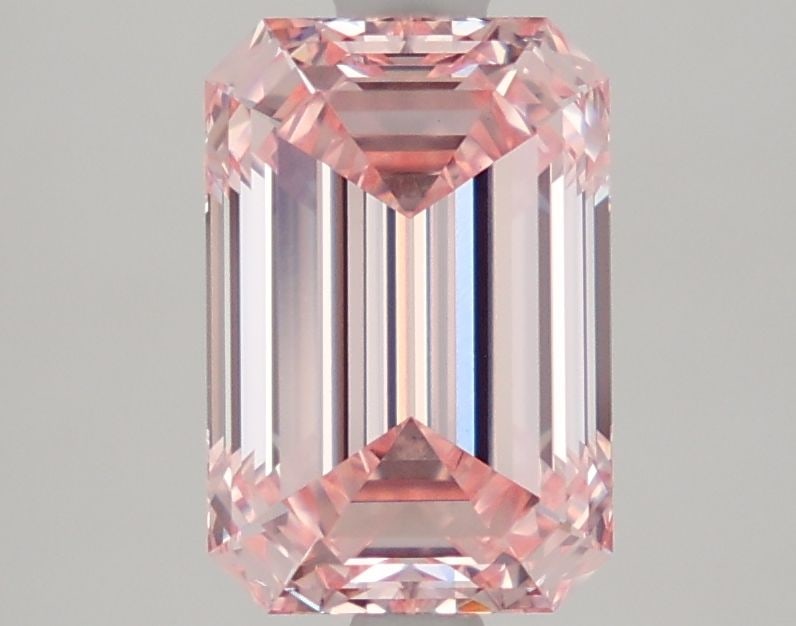 Loose Diamond - EMERALD 2.57ct Fancy Intense Pink VVS2: Loose Diamond - EMERALD 2.57ct Fancy Intense Pink VVS2 Source: This is a real non-mined Diamond that has been grown in a lab Shape: EMERALD Carats: 2.57 Color: Fancy Intense Pink Certification: IGI Vi