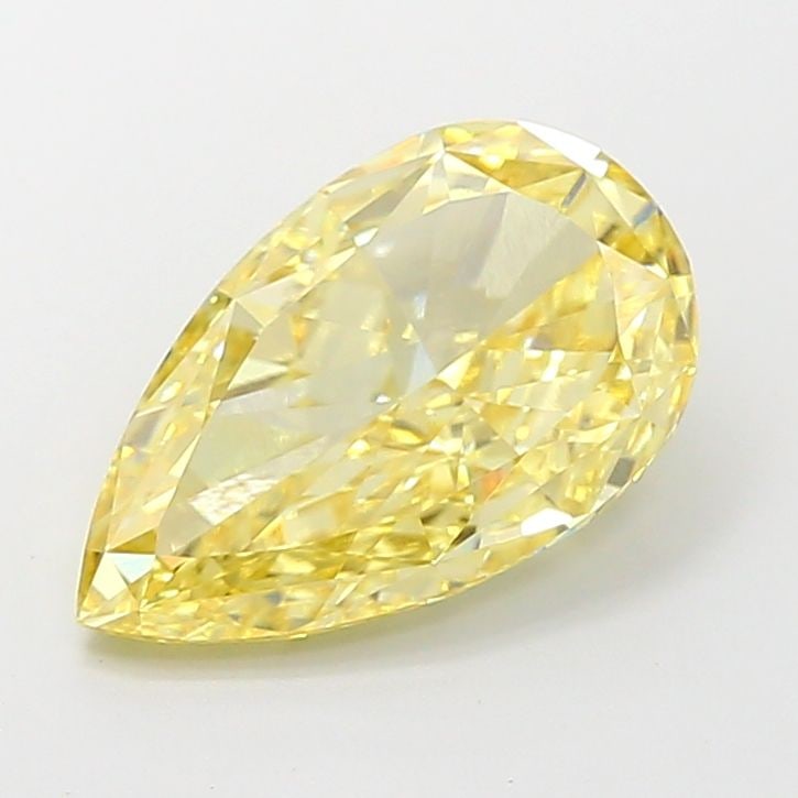 Loose Diamond - PEAR 2.55ct Fancy Yellow VS1: Loose Diamond - PEAR 2.55ct Fancy Yellow VS1 Source: This is a real non-mined Diamond that has been grown in a lab Shape: PEAR Carats: 2.55 Color: Fancy Yellow Certification: IGI Video: