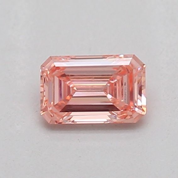 Loose Diamond - EMERALD 0.2ct Fancy Intense Pink VS2: Loose Diamond - EMERALD 0.2ct Fancy Intense Pink VS2 Source: This is a real non-mined Diamond that has been grown in a lab Shape: EMERALD Carats: 0.2 Color: Fancy Intense Pink Certification: IGI The D