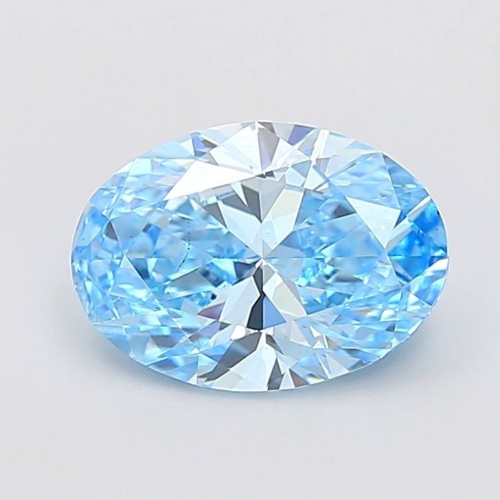 Loose Diamond - OVAL 3.09ct Fancy Vivid Blue VS2: Loose Diamond - OVAL 3.09ct Fancy Vivid Blue VS2 Source: This is a real non-mined Diamond that has been grown in a lab Shape: OVAL Carats: 3.09 Color: Fancy Vivid Blue Certification: IGI Video: