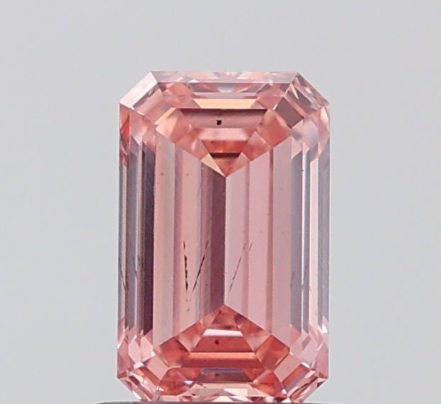 Loose Diamond - EMERALD 1.14ct Fancy Intense Pink SI1: Loose Diamond - EMERALD 1.14ct Fancy Intense Pink SI1 Source: This is a real non-mined Diamond that has been grown in a lab Shape: EMERALD Carats: 1.14 Color: Fancy Intense Pink Certification: IGI Vid