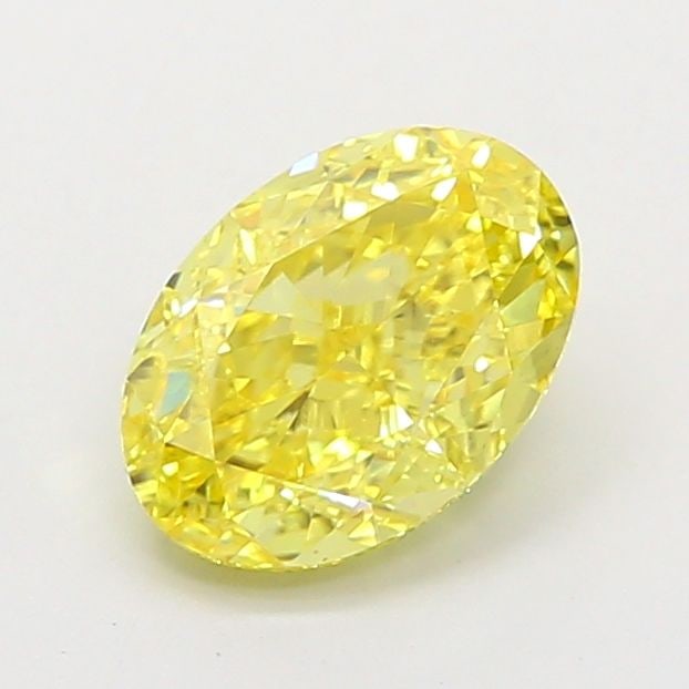 Loose Diamond - OVAL 1.52ct Fancy Intense Yellow VVS2: Loose Diamond - OVAL 1.52ct Fancy Intense Yellow VVS2 Source: This is a real non-mined Diamond that has been grown in a lab Shape: OVAL Carats: 1.52 Color: Fancy Intense Yellow Certification: IGI Vide