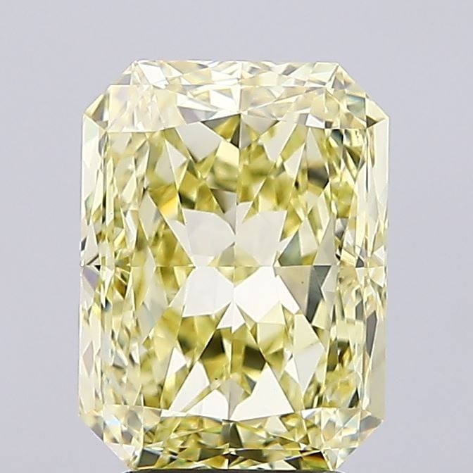 Loose Diamond - RADIANT 3.74ct Fancy Intense Yellow VS1: Loose Diamond - RADIANT 3.74ct Fancy Intense Yellow VS1 Source: This is a real non-mined Diamond that has been grown in a lab Shape: RADIANT Carats: 3.74 Color: Fancy Intense Yellow Certification: IGI